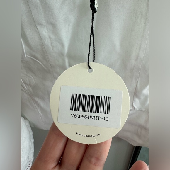 NWT Vrg Grl Selena linen white corset top - Picture 16 of 16